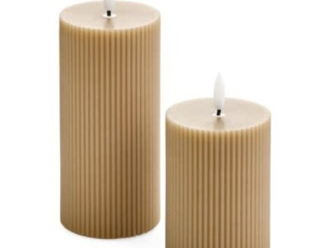 Bougie mocha  LED 3"x 4"