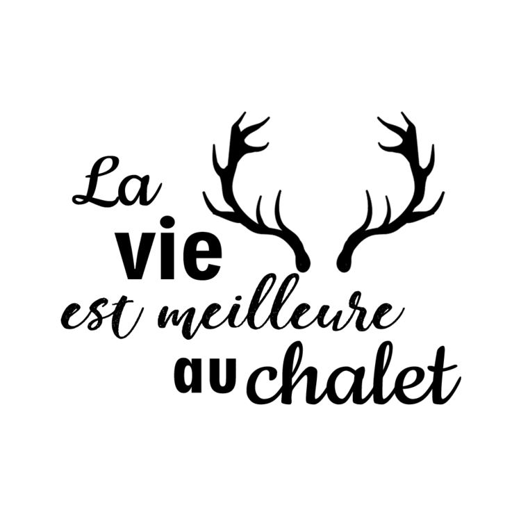 Coupe isotherme rose - La vie est meilleure au chalet