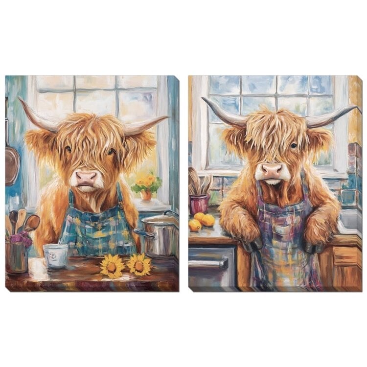 Cadre Kitchen time (ensemble de 2)