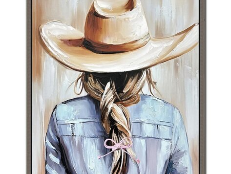 Cadre Western Reverie 24" x30"