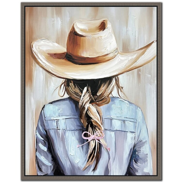 Cadre Western Reverie 24" x30"