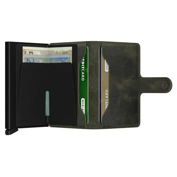 Portefeuille Mini Vintage Noir