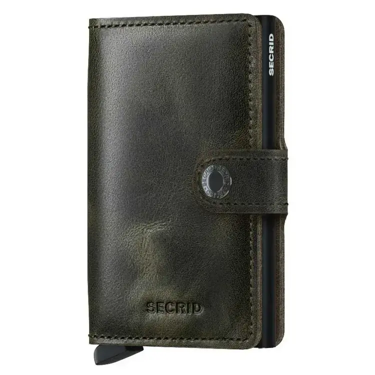 Portefeuille Mini Vintage Noir