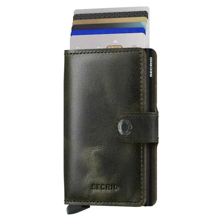 Portefeuille Mini Vintage Noir