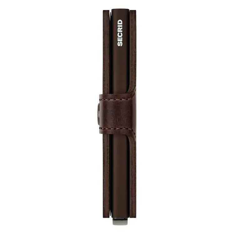 Portefeuille Mini Vintage Chocolat