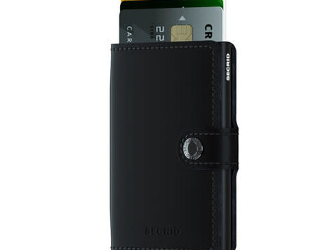 Portefeuille Mini Noir Mat