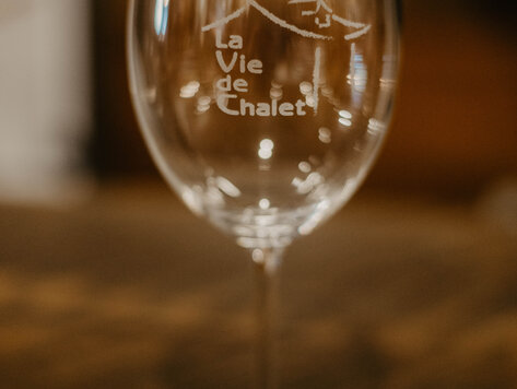 Coupe à vin  gravée - La Vie de Chalet