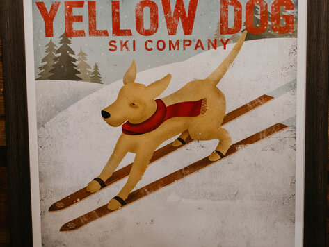 Cadre Yellow Dog
