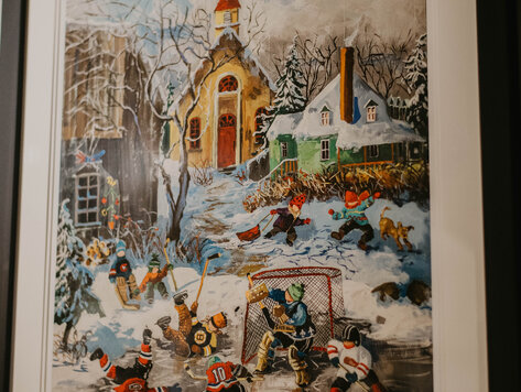 Cadre Derrière chez nous