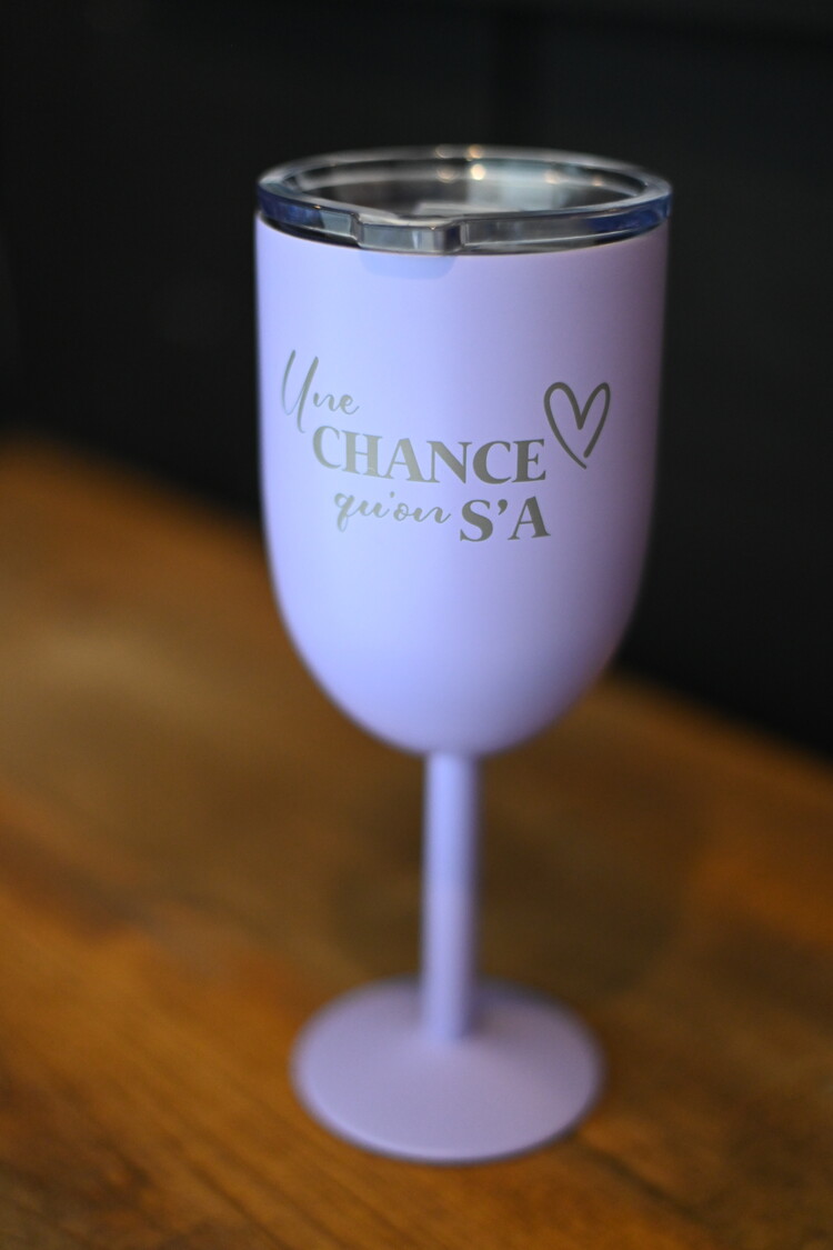 Coupe isotherme lavande - Une chance qu'on s'a