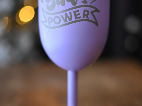 Coupe isotherme lavande - Girl power