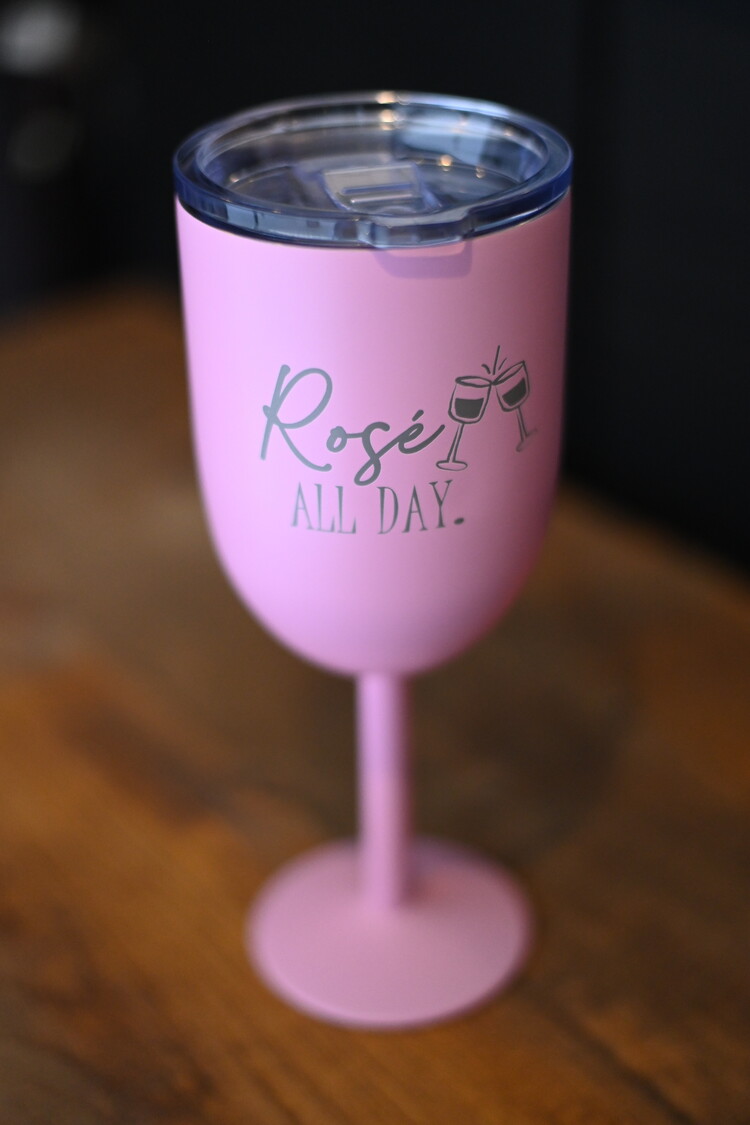 Coupe isotherme rose- Rosé all day