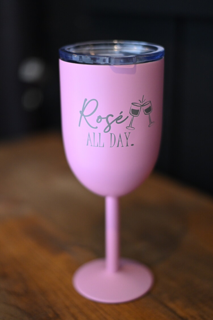 Coupe isotherme rose- Rosé all day