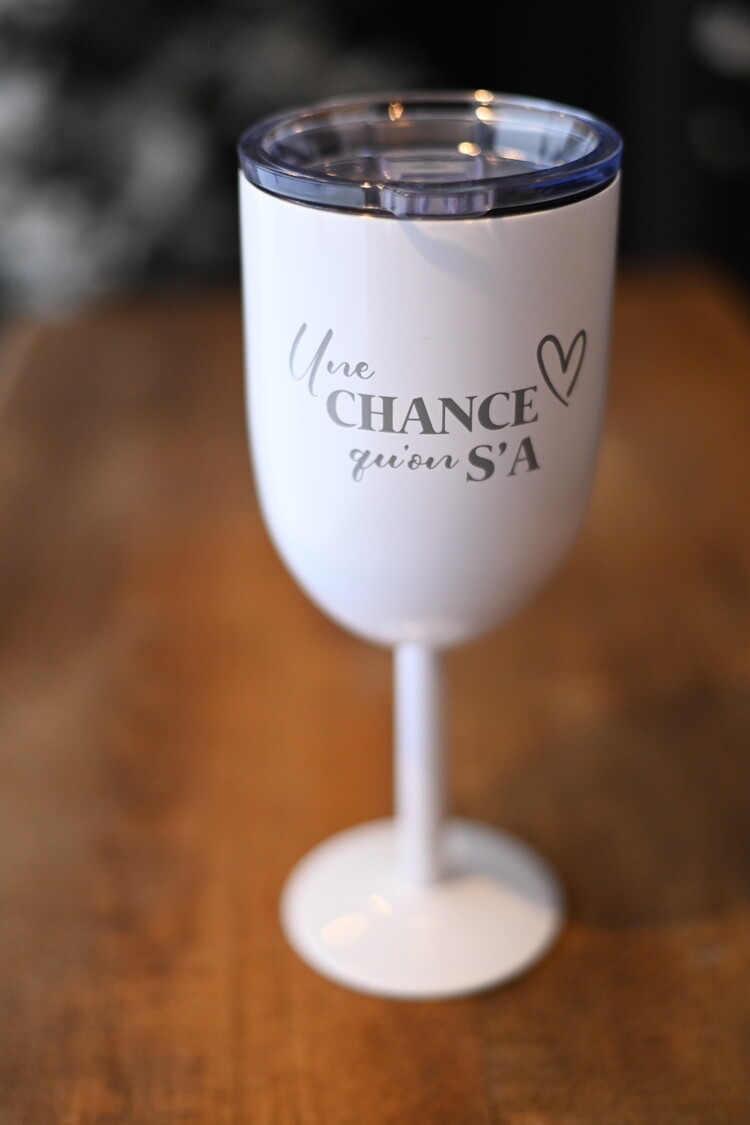 Coupe isotherme blanche- Une chance qu'on s'a