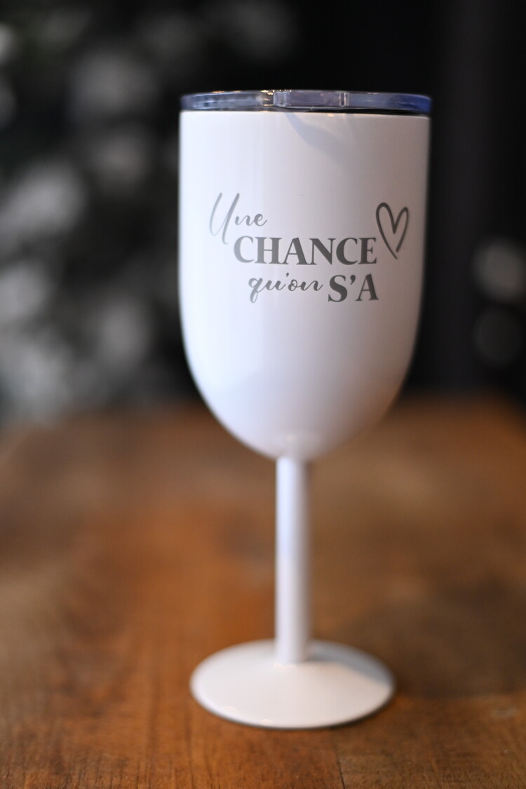 Coupe isotherme blanche- Une chance qu'on s'a