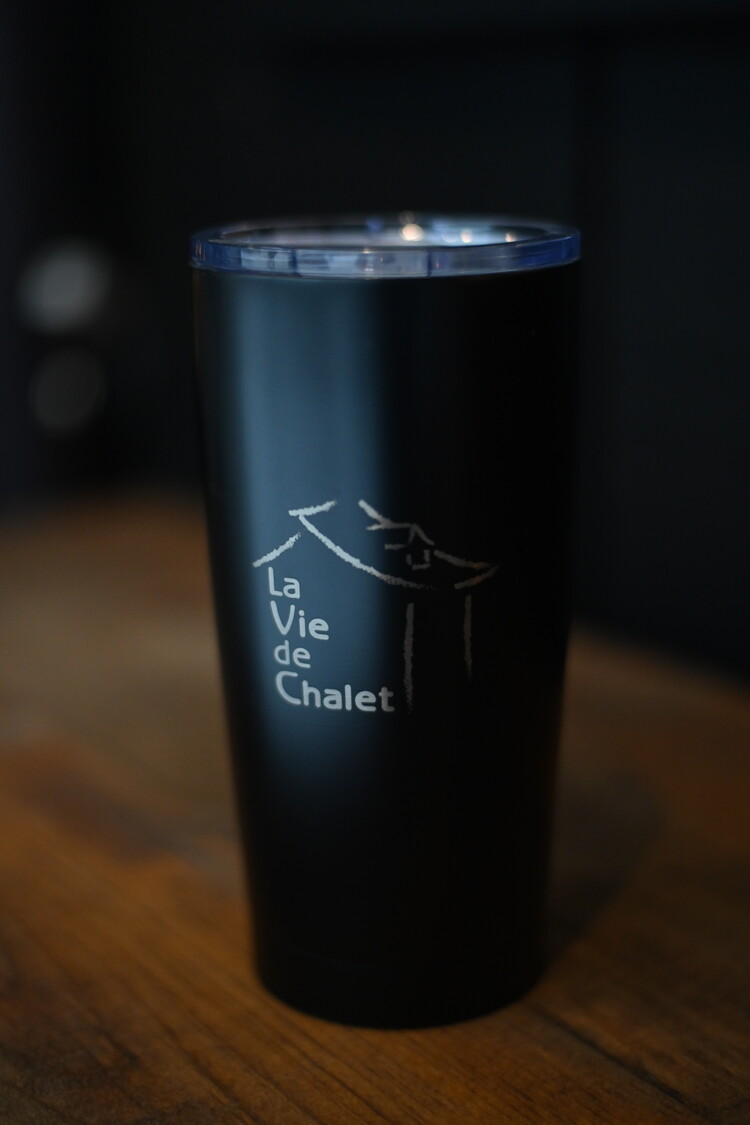 Tumbler isotherme noir - La Vie de Chalet