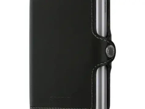 Portefeuille double original noir