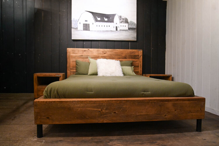 Lit Beaux rêves King (Couleur La Vie de Chalet)