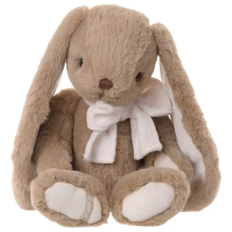 Peluche Lapin brun avec noeud papillon