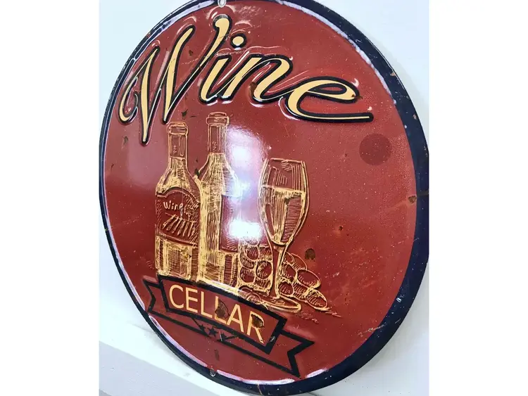 Affiche en métal - Wine Cellar