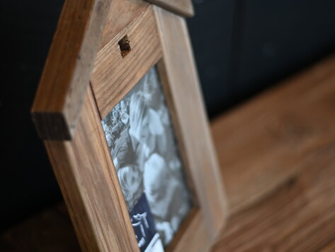 Cadre photo maison 5"x7" mural