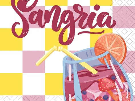 Serviettes de table - Sangria