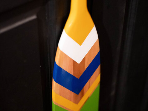 Aviron Peint à la Main