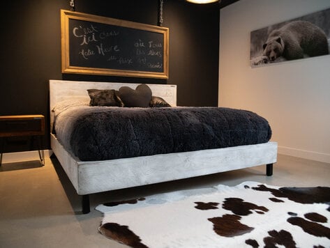 Lit Beaux rêves Queen (Couleur Blanc)