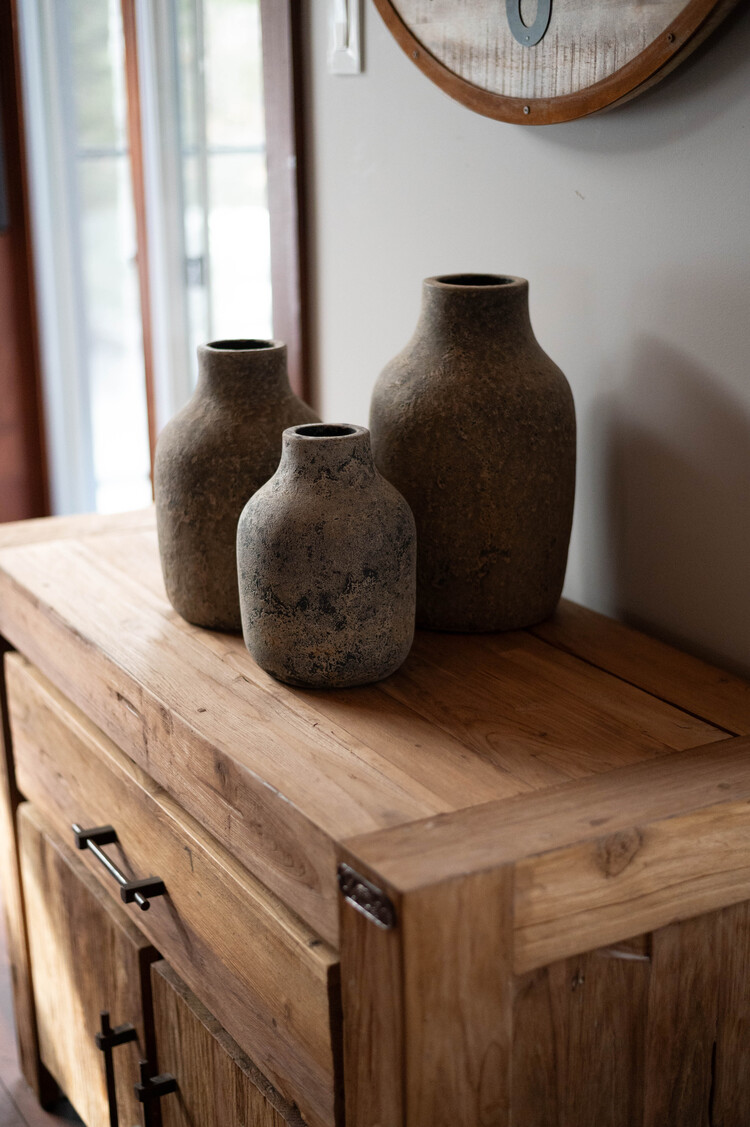 Buffet Bali 2 portes/1 tiroir en teck recyclé