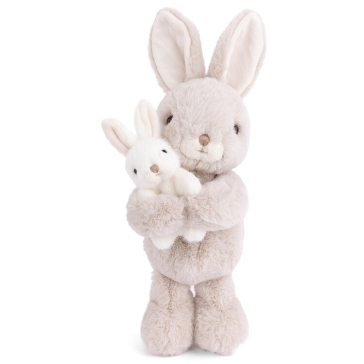 Peluche Lapin avec son bébé Sunny - Mama