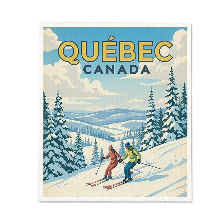 Lavette Suédoise Hiver au Québec