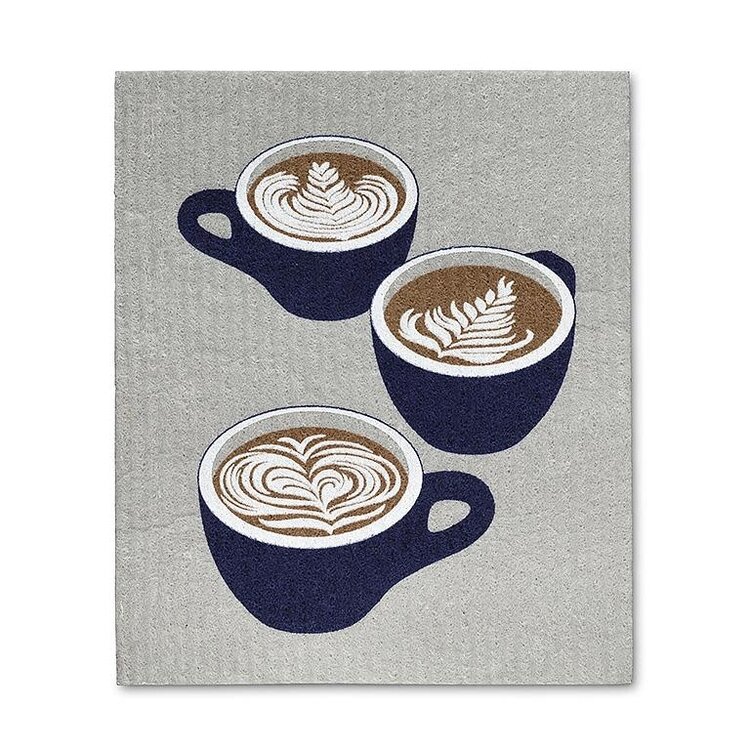 Lavettes Suédoises Tasses de café ens/2