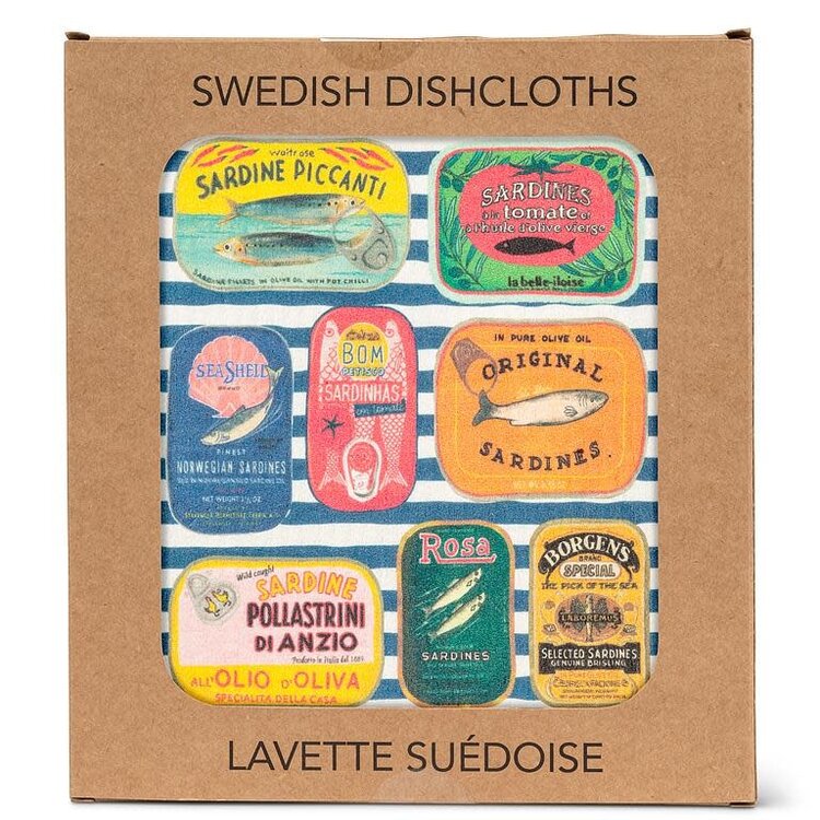 Lavette Suédoise Sardines