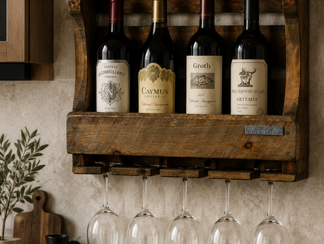 Support à bouteilles de vin (Couleur Provincial)