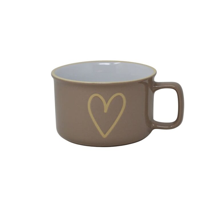 Bol latté - Coeur