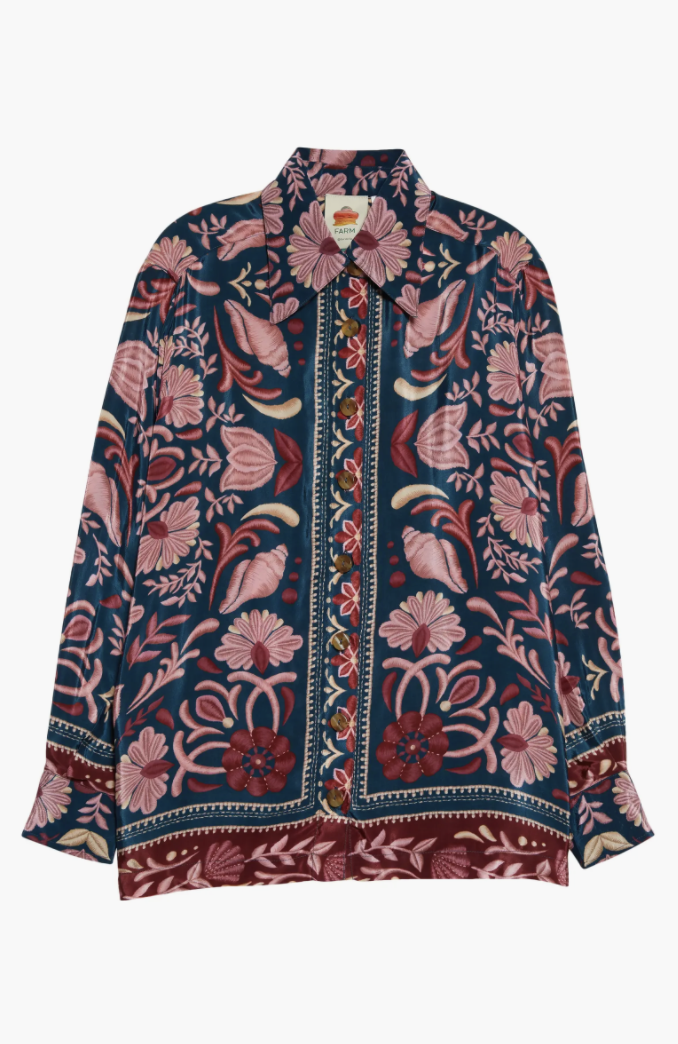 Twill Tapestry Shirt Jacket