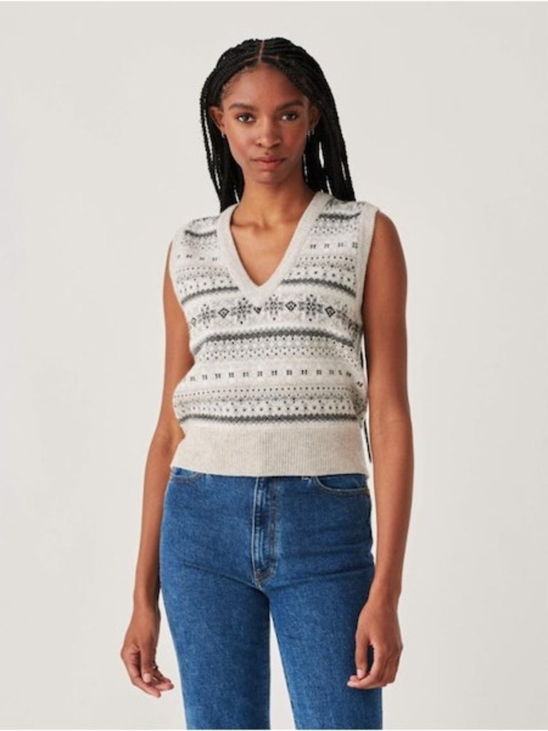 FAIR ISLE VEST - The Fred Shop