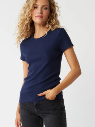 MICHAEL STARS LEXY CREW TEE MICHAEL STARS LEXY CREW TEE