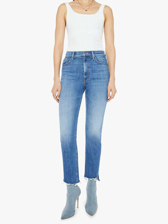MOTHER HW RIDER ANKLE STEP FRAY MOTHER HW RIDER ANKLE STEP FRAY
