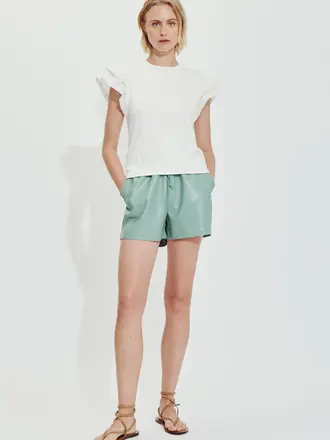 MELISSA NEPTON BRIGETTE FRILL TOP MELISSA NEPTON BRIGETTE FRILL TOP