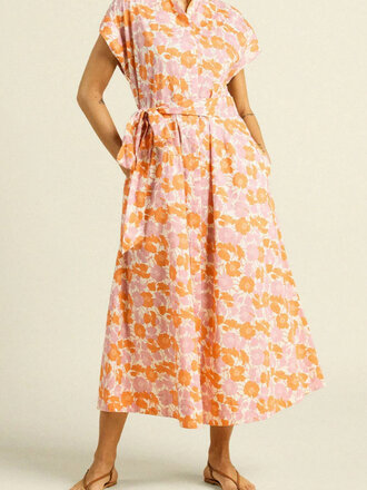 Hobbs London ベック ラップ ミッドナイト ネイビー ドレス Dresses - The Fred Shop