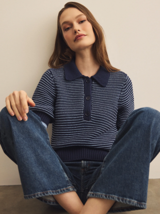 MICHAEL STARS MARLEY COLLARED POPOVER