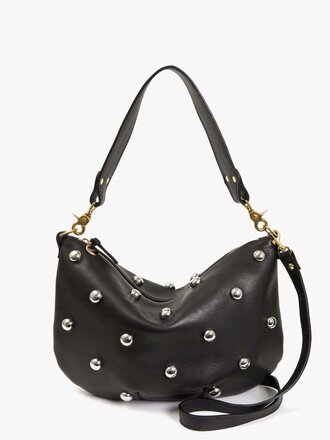 CLARE V MOYEN MESSENGER W/STUDS CLARE V MOYEN MESSENGER W/STUDS