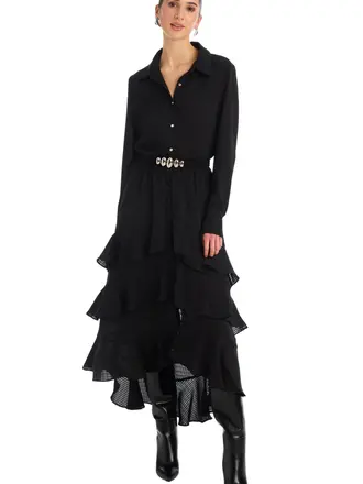 ALLISON NEW YORK ELLA MIDI SKIRT ALLISON NEW YORK ELLA MIDI SKIRT