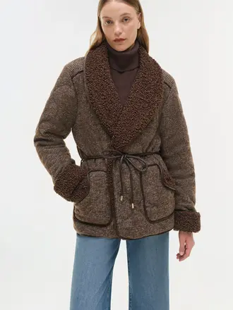 SIMKHAI RORIE QUILTED JACKET SIMKHAI RORIE QUILTED JACKET