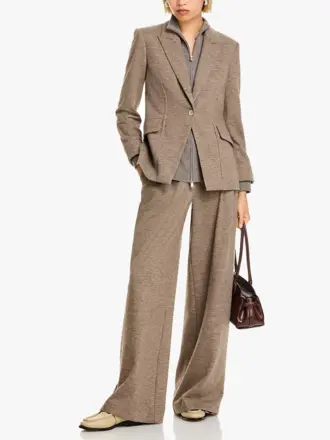 SIMKHAI AUDEN KNIT COMBO BALZER