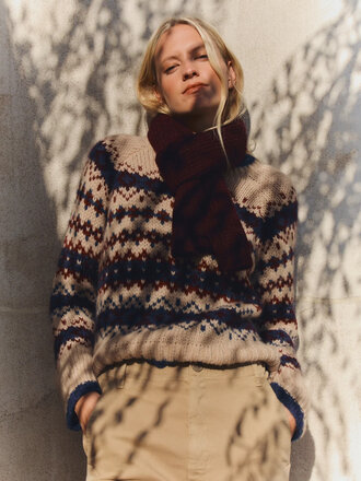 VELVET MAKENA FAIR ISLE SWEATER VELVET MAKENA FAIR ISLE SWEATER