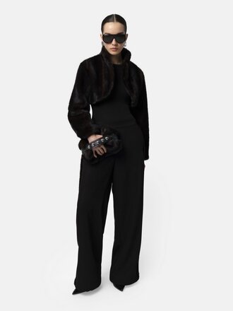 APPARIS MARFA SHAVED MINK POCHETTE APPARIS MARFA SHAVED MINK POCHETTE