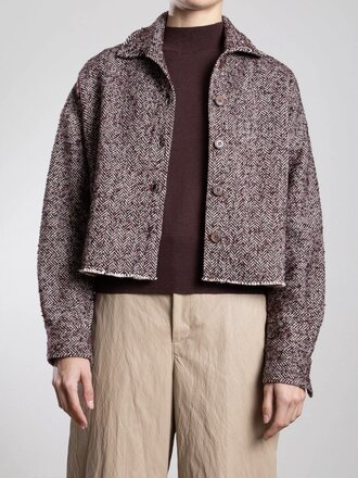 PHARAOH ESME SHIRT IN HERRINGBONE PHARAOH ESME SHIRT IN HERRINGBONE