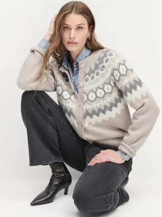 FAVORITE DAUGHTER THE SNOWED IN CARDIGAN FAVORITE DAUGHTER THE SNOWED IN CARDIGAN